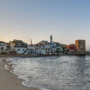 "sicilia punta secca vista dalla spiaggia"