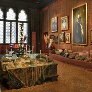 "interno palazzo fortuny tessuti arredi"