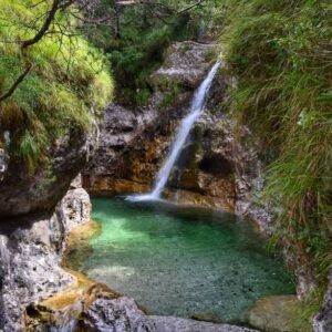 "piccola cascata cadini del brenton"